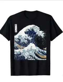 浮世絵Tシャツ 日本画Tシャツ 和柄Tシャツ 新品未使用 富士山Tシャツ 海