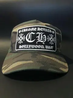 クロムハーツ ベースボール キャップ 迷彩 カモフラ 人気!!