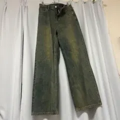 ラメデニムパンツ