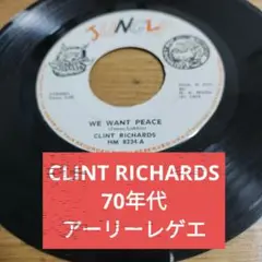 62 CLINT RICHARDS　レゲエ　reggae　レコード
