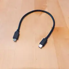 TYPE-C Micro-Bケーブル 5ピンシールド Androidスマブラック