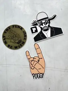 piggy レアステッカー3枚セット