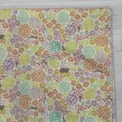 森と動物達　ダブルガーゼ　50センチ