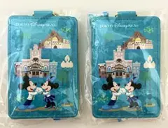 JALオリジナル 東京ディズニーシー ネックストラップ付きパスケース