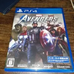 ポ【動作確認済】MARVEL AVENGERS マーベル アベンジャーズ【ＰＳ４
