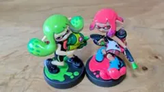 Amiibo アミーボ スプラトゥーン ガール2体