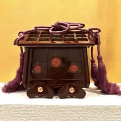 お駕籠　駿河蒔絵　伝統工芸品