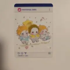 学園ベビーシッターズ　コラボカフェ　クリアカード①