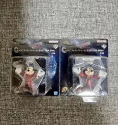 一番くじ ディズニー ファンタジア ミッキー C賞ミニフィギュアチャーム 2種❶