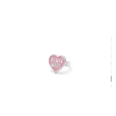 HUMAN MADE HEART RING PINK