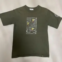 タンタンの冒険　半袖Tシャツ　カーキ色　サイズM