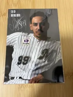 ネフタリ・ソト選手 千葉ロッテマリーンズ ブロマイド