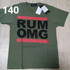 新品 キッズ SHISKY Tシャツ 140サイズ オリーブ　シスキー