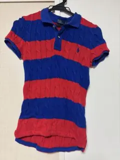 Polo by Ralph Lauren 半袖ポロシャツ 赤/青