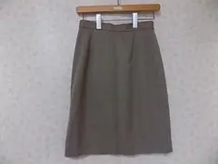 47458 GEPFFREY BEENE スカート　カーキ　9