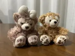 シェリーメイ ダッフィー ぬいぐるみキーホルダーセット