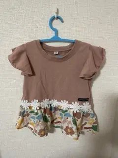 フリル袖Tシャツ