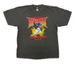 つば九郎　ヴィンテージ風　ロックTシャツ　Sサイズ　東京ヤクルトスワローズ