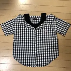lovetoxic ラブトキシック ギンガムチェック 半袖 150