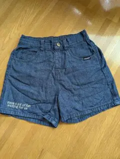 150cm ダークブルー ハーフパンツ