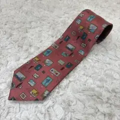 ✨美品✨OVER TEN 絵画プリント シルクネクタイ オーバーテン ビンテージ