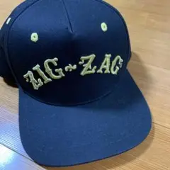 ZIG-ZAG キャップ 黒