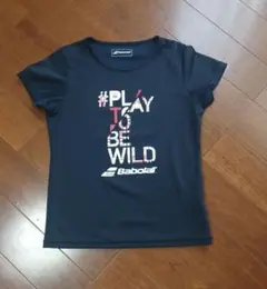 バボラ　Babolat　Tシャツ　ネイビー　Mサイズ