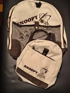 SNOOPY リュック 2点セット