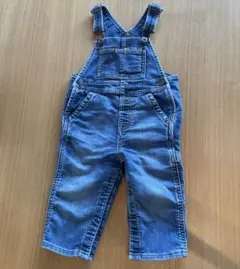 デニムブルー オーバーオール 80cm 12-18months