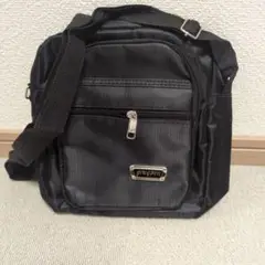 ブラックショルダーバッグ ユニセックス 新品 未使用