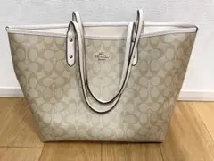 coach トートバッグ　リバーシブル
