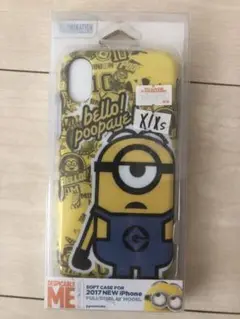 ミニオン iPhoneX/Xs用ソフトケース