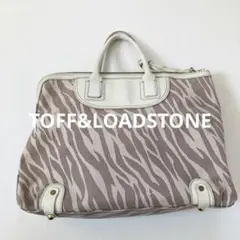★トフアンドロードストーン★ゼブラ柄バッグ