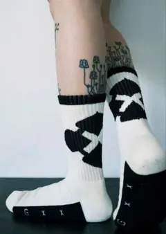 新品未使用GAKKIN 花罰socksソックス