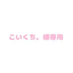 こいくち。様専用ページ