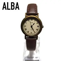 ALBA 腕時計 クォーツ ブラウン