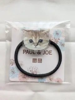 ユニクロ PAUL & JOE 猫の顔 ヘアゴム
