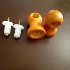 木製　棒受け