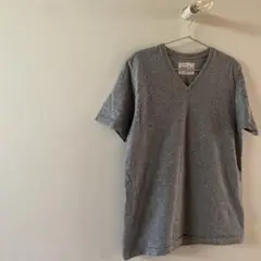 August Roots グレー Vネック Tシャツ サイズ1