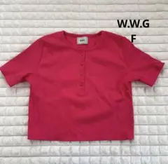処分 W.W.G レディース 半袖Tシャツ