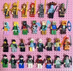 【8】　レゴ互換品　ミニフィグ被り無し30体セット