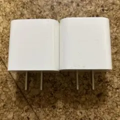 【2個セット】純正 Apple type c アダプタ 20w