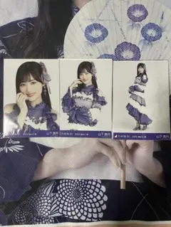 乃木坂46 山下美月　生写真　紅白2022衣装　3種