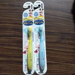 LION ミッキーマウス歯ブラシ 2本セット