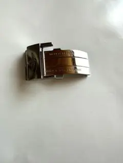 c184希少【ブライトリング】18mm ウイングロゴ 鏡面 Dバックル レザー用 美品 18mm 希少 ウイング Dバックル BREITLING ブライトリング