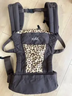 x-girl 抱っこ紐　レオパード　希少品　メッシュ