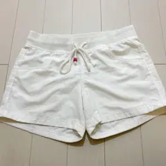 オーシャンパシフィック 水着レディース 短パン 白Mサイズ
