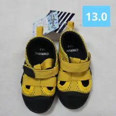 【新品タグ付き】CHERUBIC ベビーサンダル 13.0 イエロー　水陸両用