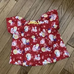 新品☆うさぎ柄cottonチュニックお値下げ！