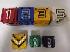 動物戦隊ジュウオウジャー DX ジュウオウキューブ 7点セット